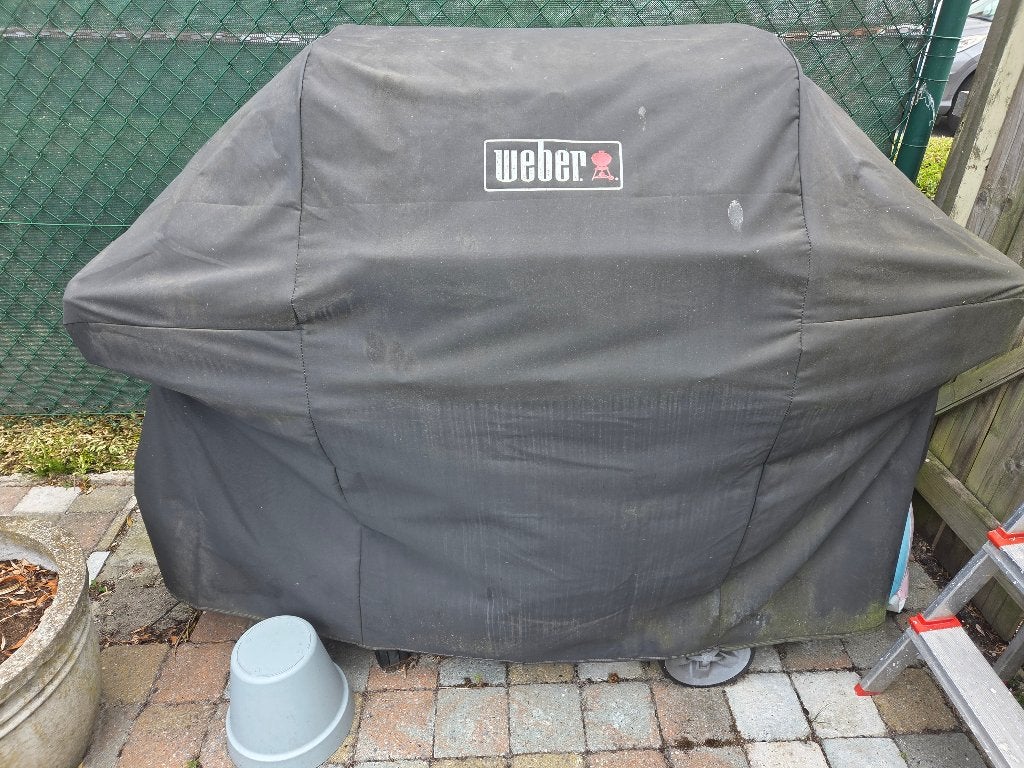 BBQ Weber Genesis II E-310 GBS, Tuin en Terras, Gasbarbecues, Ophalen, Zo goed als nieuw, Weber