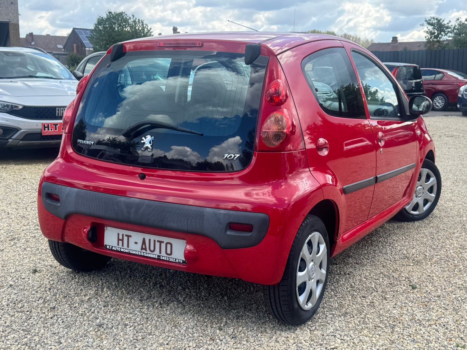 Peugeot 107 1.0i/Nieuwstaat/Automatische transmissie/Airco, Auto's, Peugeot, Stof, 50 kW, Zwart, 4 cilinders