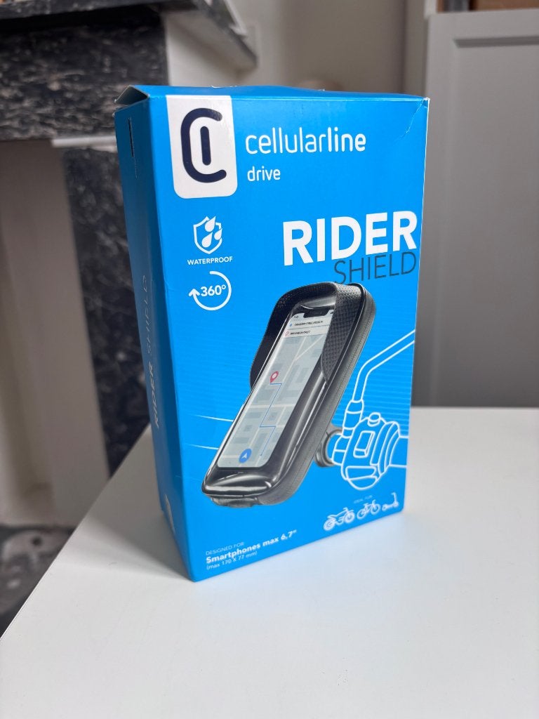 Smartphone houder voor fiets/brommer, Ophalen, Zo goed als nieuw, Fiets