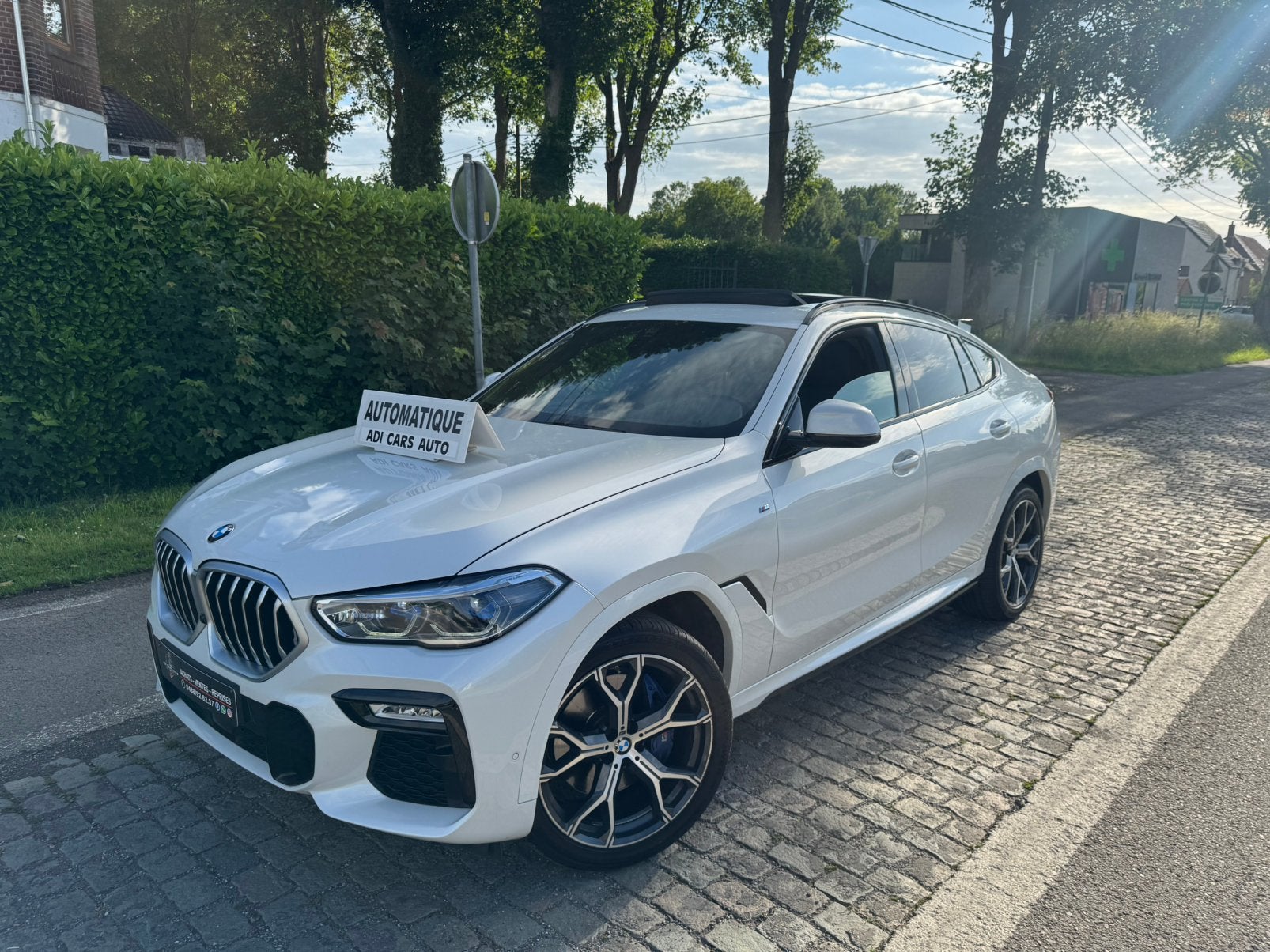 Bmw x6 3.0 diesel xdrive 155.000km packM 2021 full options, Auto's, BMW, Bedrijf, X6, Bluetooth, Diesel, Euro 6, SUV of Terreinwagen