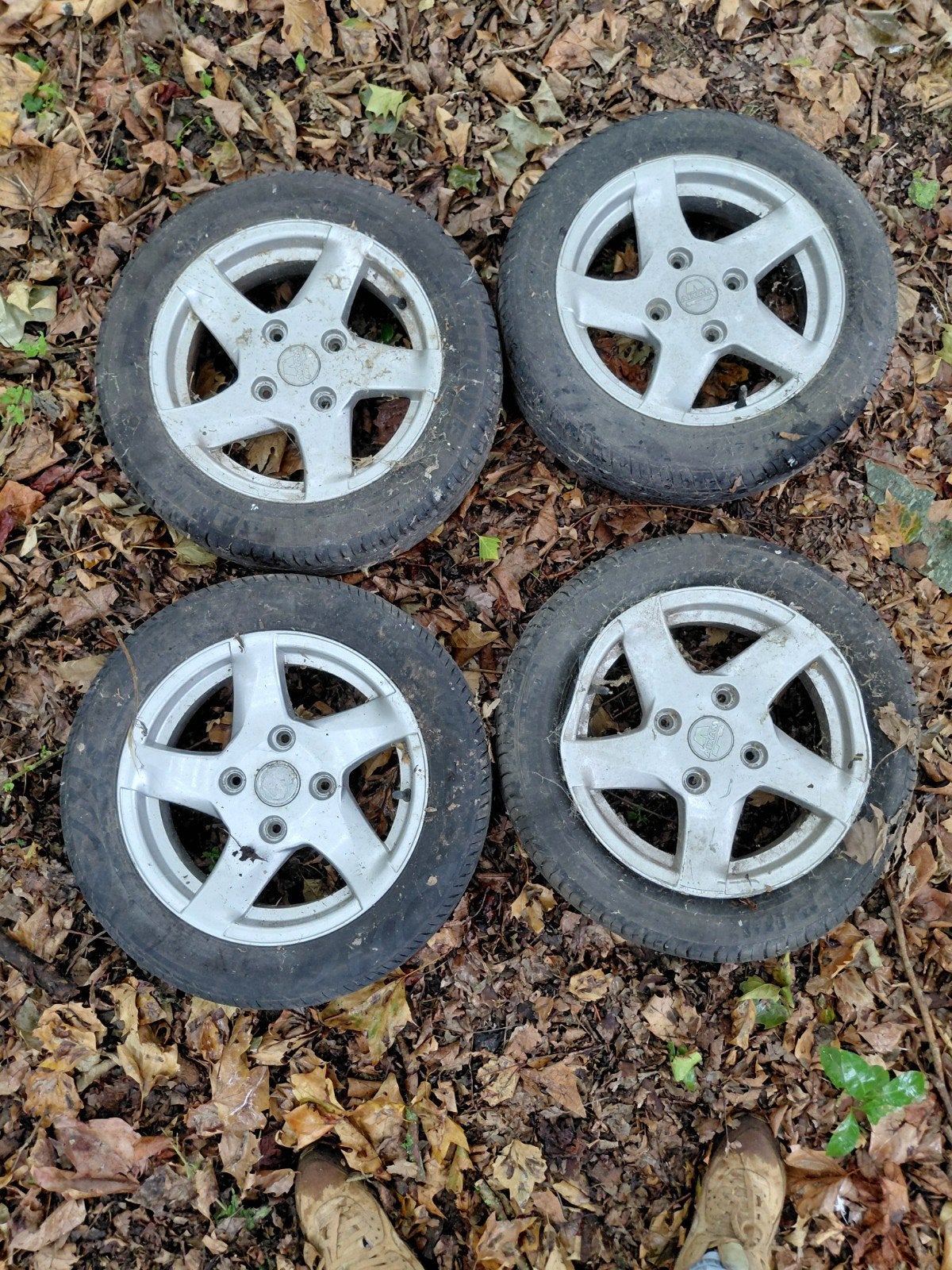 roues complète Aixam., Autos : Pièces & Accessoires, Enlèvement, 14 pouces, 155 mm, Pneu(s)