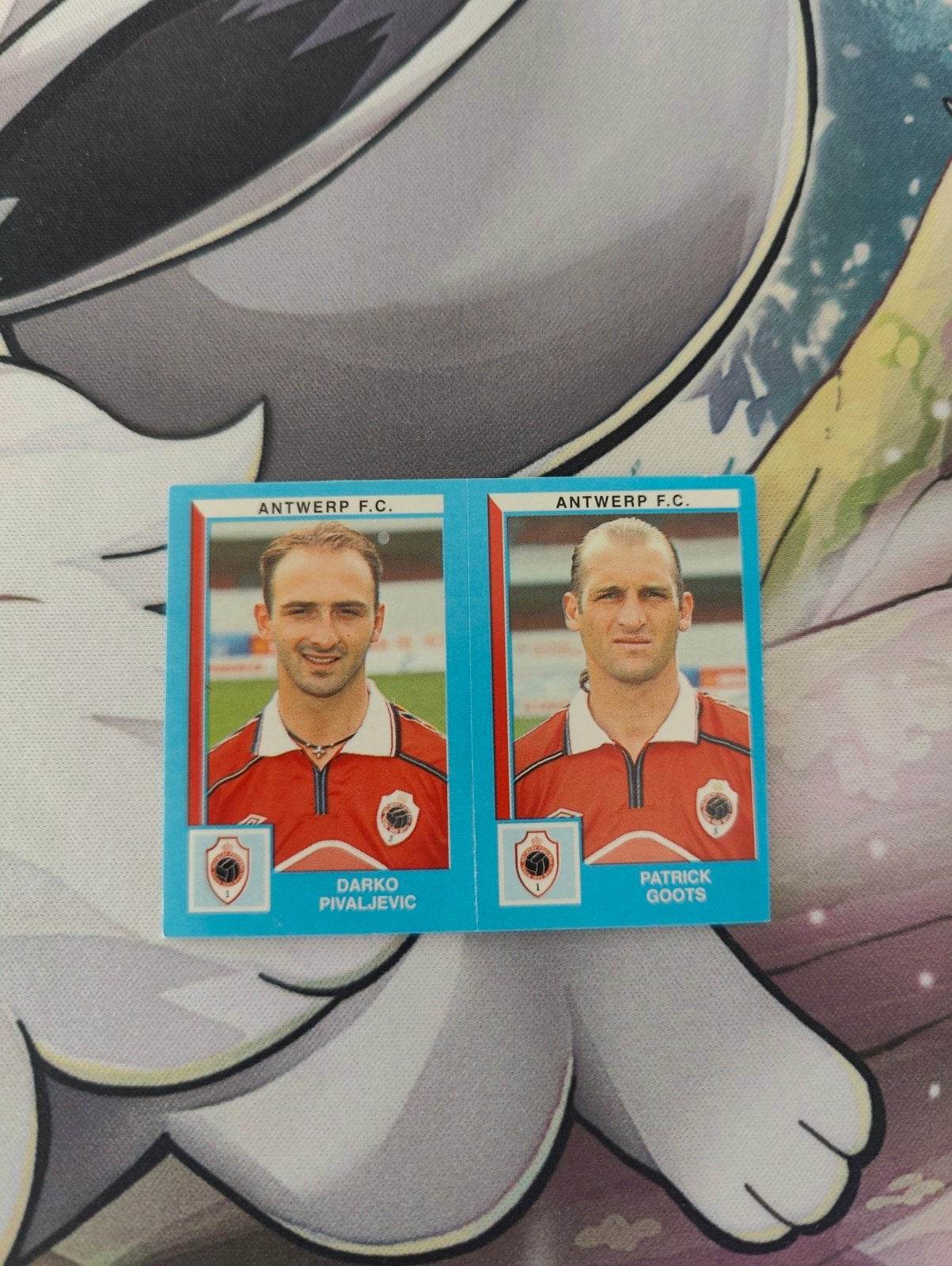 Panini Football 2000 nummer 399 a-b
