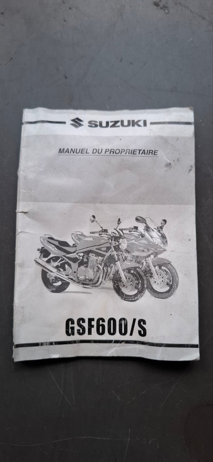 Manuel d'utilisation de la Suzuki Bandit 600 en français, Motos, Enlèvement ou Envoi, Suzuki
