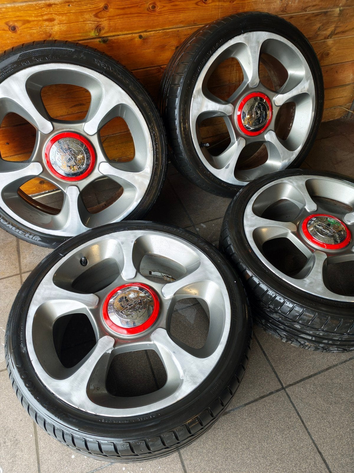 jantes fiat 500 abarth 17 pouces, Autos : Pièces & Accessoires, Pneus & Jantes, Enlèvement, 17 pouces, Pneu(s)