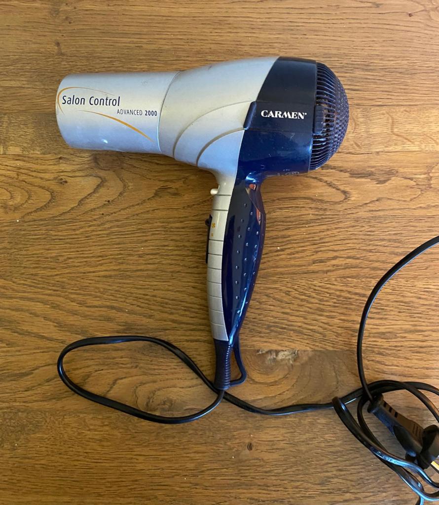 Haardroger Carmen Salon Control Advanced 2000, Elektronische apparatuur, Persoonlijke Verzorgingsapparatuur, Gebruikt, Ophalen of Verzenden