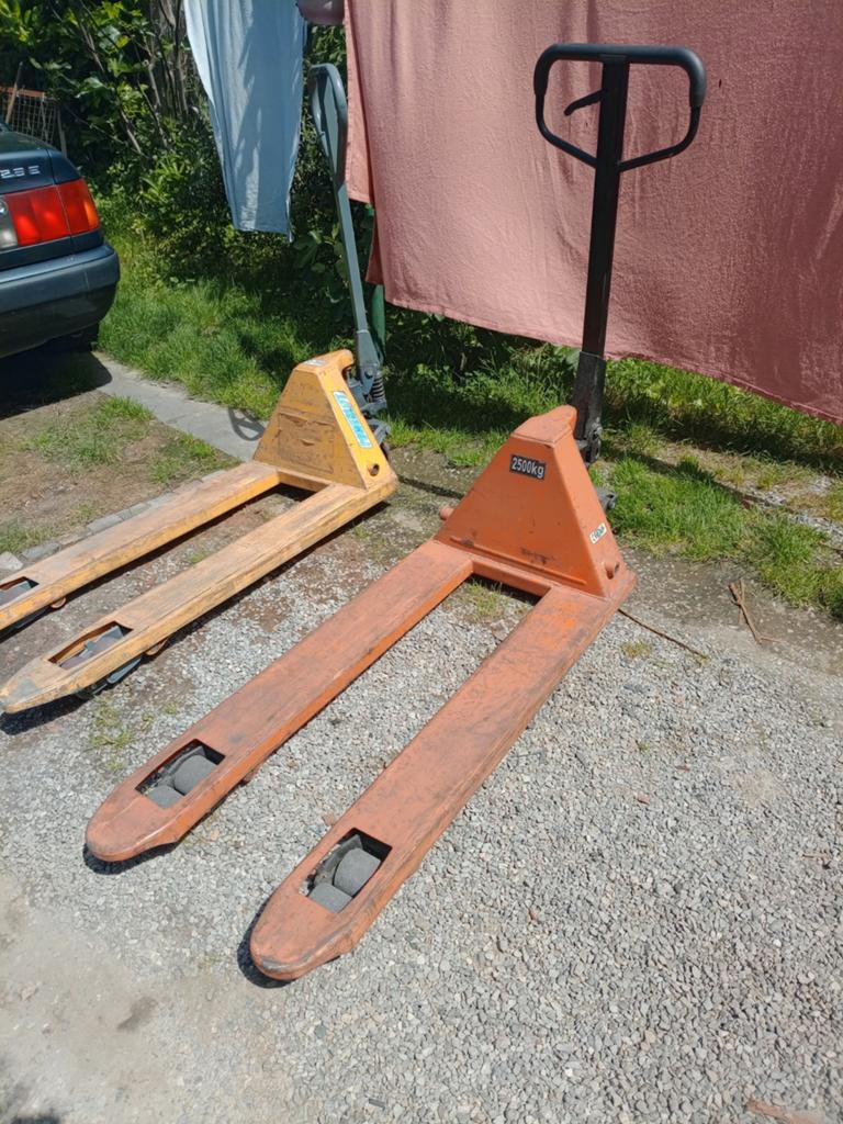Transpalettes, Enlèvement