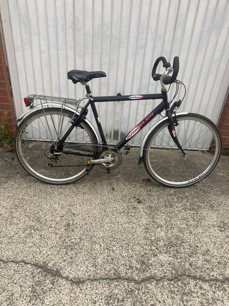 Herenfiets Rambler model 2009, Fietsen en Brommers, 28 inch, 10 tot 15 versnellingen, Zo goed als nieuw, 53 tot 57 cm