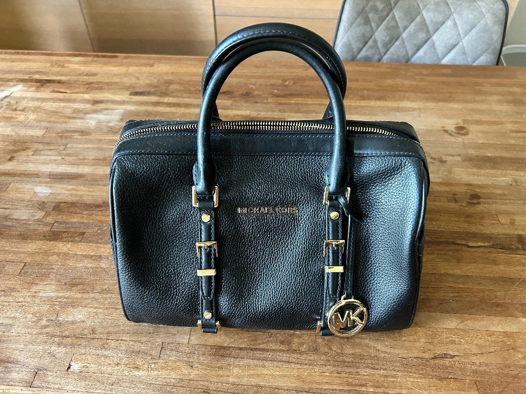 Michael Kors handtas, Handtassen en Accessoires, Tassen | Damestassen, Ophalen of Verzenden, Zo goed als nieuw, Zwart, Handtas