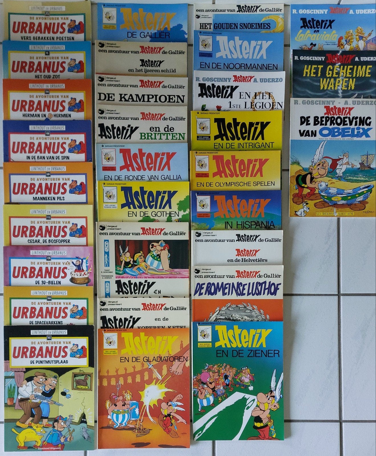 Strips Asterix Urbanus, Boeken, Ophalen of Verzenden