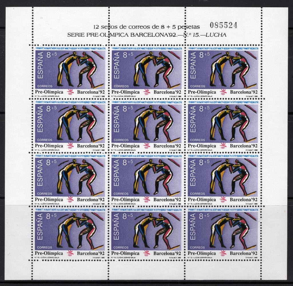 SPANJE Yt. 2688/2690 MNH Vel 12 st. 1990 -1, Verzenden, Postfris