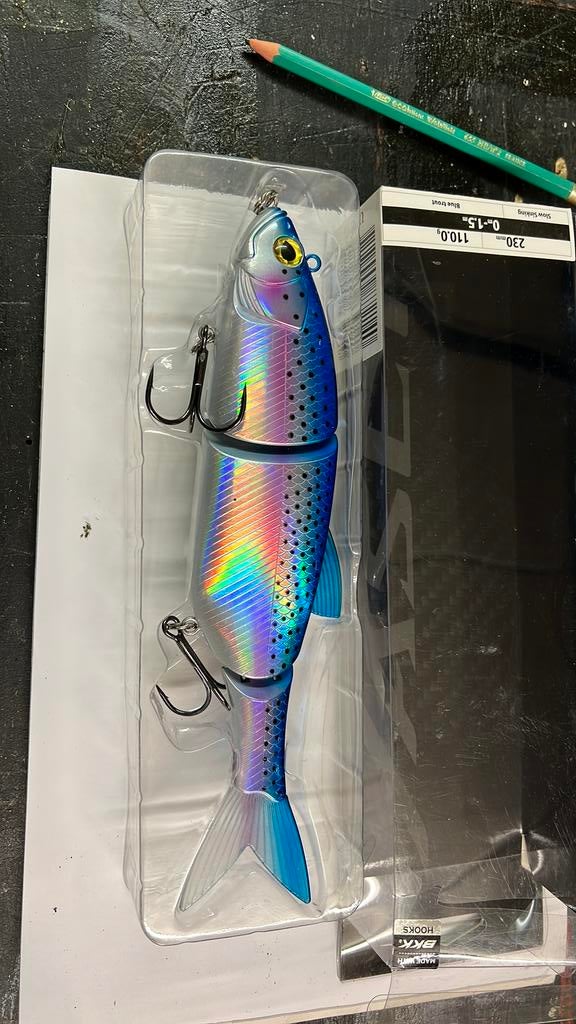 Leurre Shimano yasei grand modèle 23cm!!, Enlèvement ou Envoi, Comme neuf