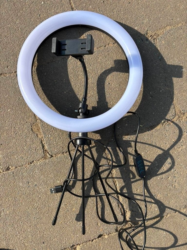 Selfiestick met lichtkoepel, Ophalen, Zo goed als nieuw, Overige typen