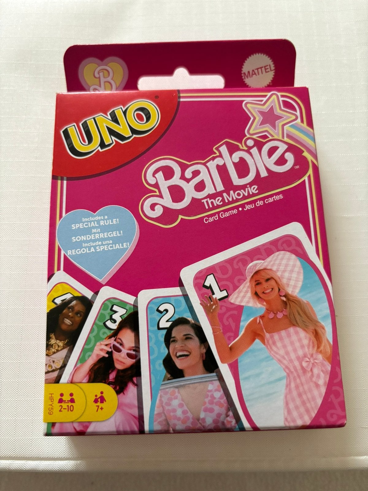 Barbie uno, Hobby en Vrije tijd, Gezelschapsspellen | Kaartspellen, Ophalen of Verzenden, Nieuw