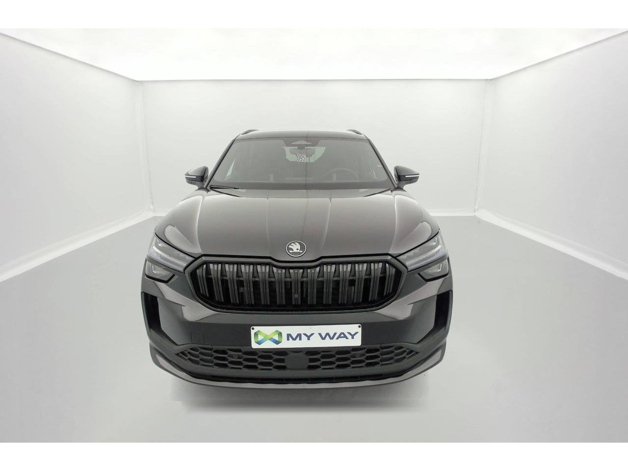 Skoda Kodiaq 1.5 TSI MHEV Sportline 7pl. DSG, Automaat, Zwart, Kodiaq, SUV of Terreinwagen