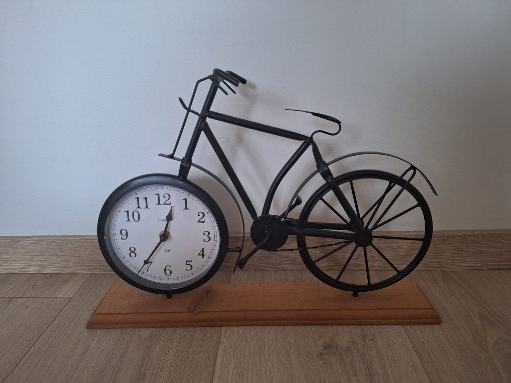 fiets met uurwerk, Ophalen, Zo goed als nieuw, Zwart, Overige typen