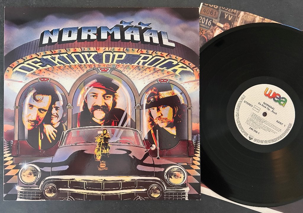 NORMAAL - De klok op rock ( LP; NMINT ), CD & DVD, Vinyles | Néerlandophone, Comme neuf, Avec pochette intérieure, Pressage original