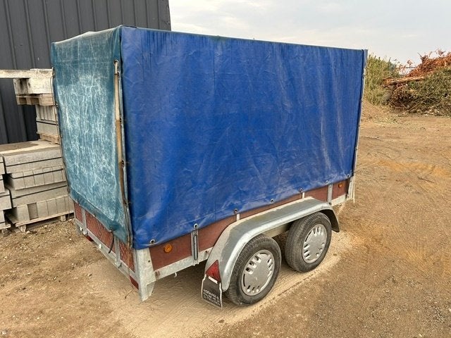 Aanhangwagen met huif, Auto diversen, Aanhangers en Bagagewagens, Ophalen, Gebruikt
