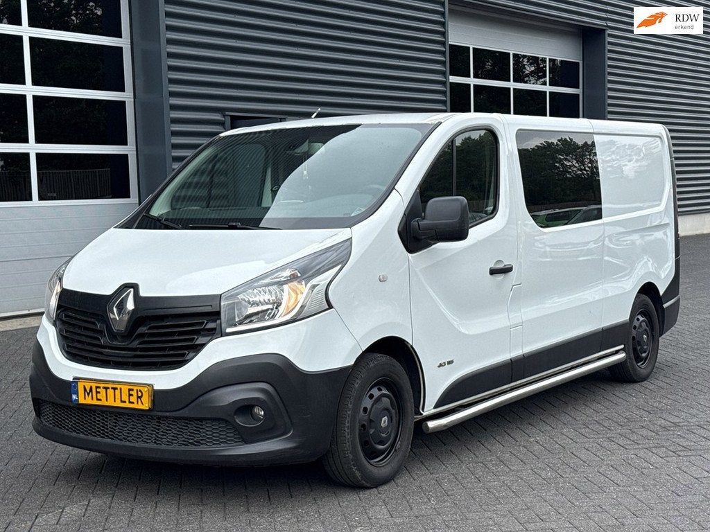 Renault Trafic 1.6 dCi T29 L2H1 DC Comfort, camper ingericht, Auto's, Voorwielaandrijving, Euro 5, 4 cilinders, Wit