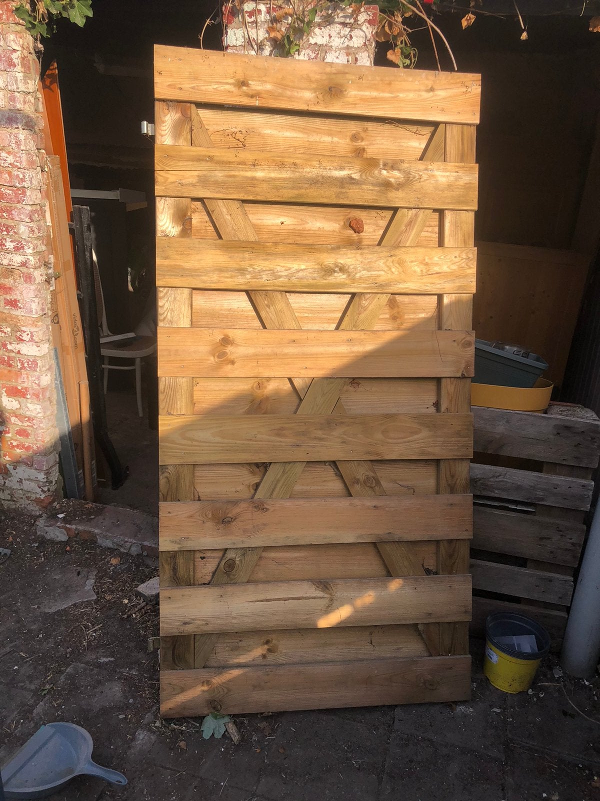 Tuinpoort, Ophalen, Zo goed als nieuw