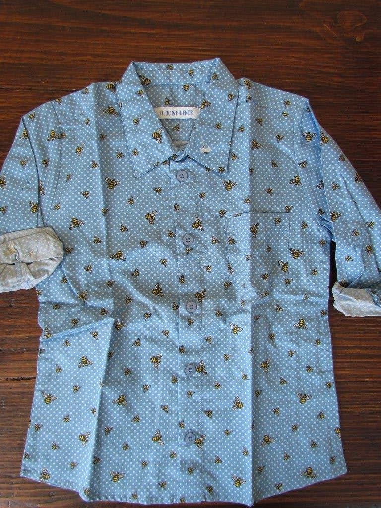 Chemise Filou & Friends 4 ans, Enfants & Bébés, Vêtements enfant | Taille 104, Neuf, Garçon, Chemise ou Chemisier, Enlèvement