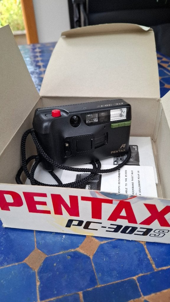 Pentax PC-303 S, TV, Hi-fi & Vidéo, Appareils photo analogiques, Utilisé, Compact, Pentax, Enlèvement ou Envoi