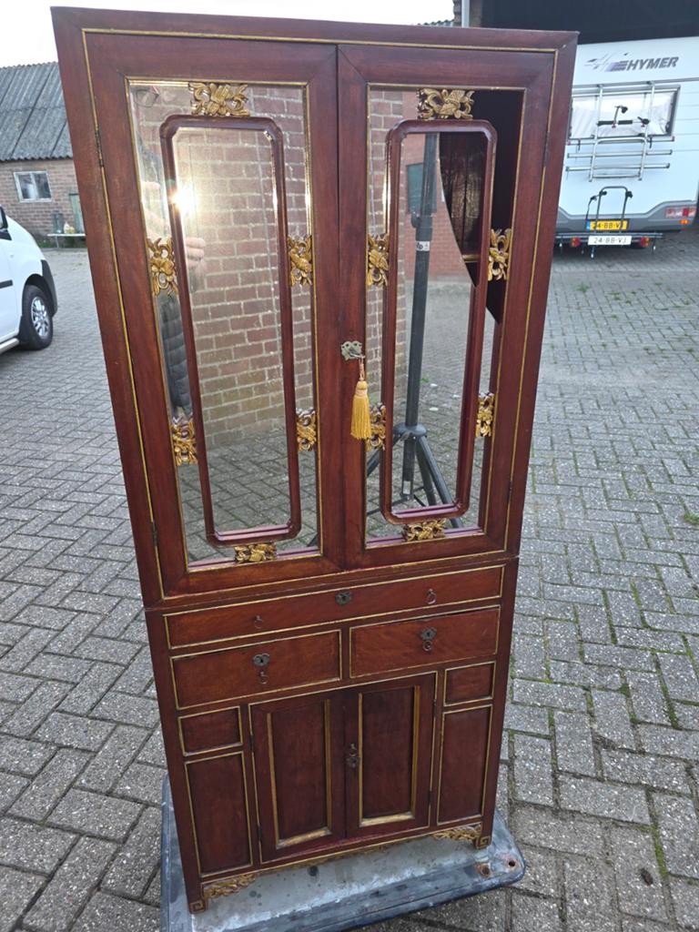 Antiek chineese kast, Huis en Inrichting, Ophalen of Verzenden
