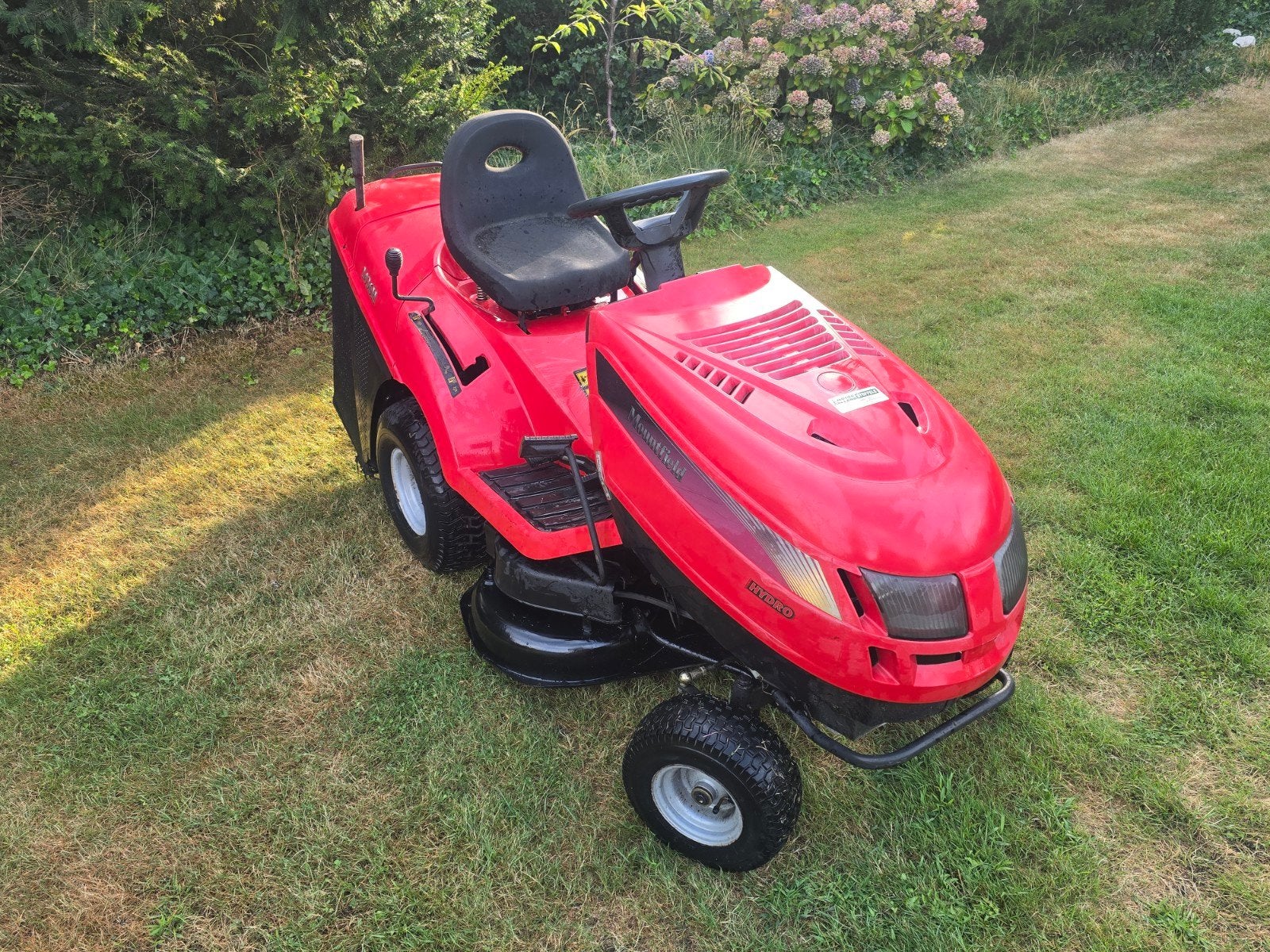 Zitmaaier Mountfield 13,5PK, Enlèvement