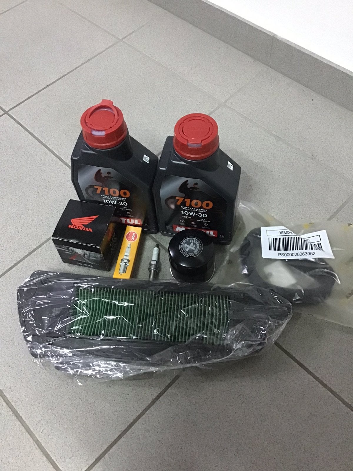 Set voor onderhoud Honda zie ook al mijn zoekertjes, Particulier