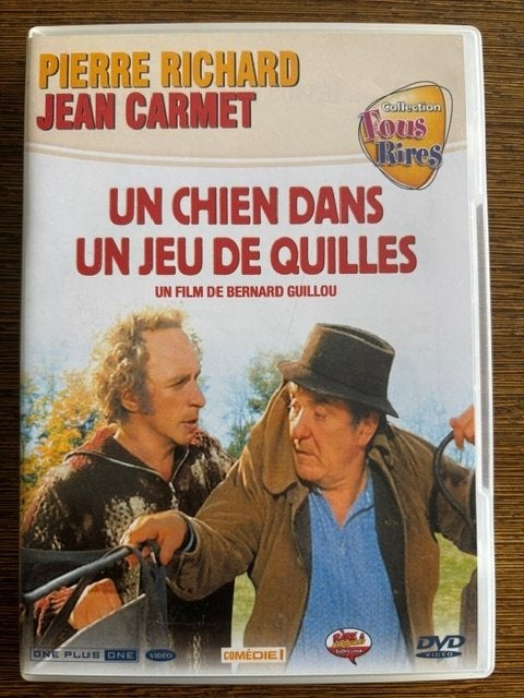 Un chien dans un jeu de quilles (Pierre Richard), Comédie d'action, Enlèvement ou Envoi, Tous les âges, Comme neuf