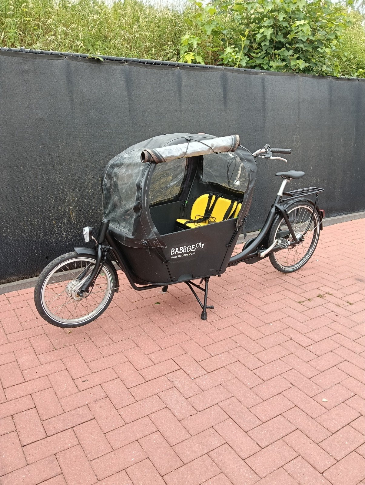 Babboe elektrische bakfiets nieuwe batterij jaar garantie B, Fietsen en Brommers, Huif, Ophalen of Verzenden, Zo goed als nieuw
