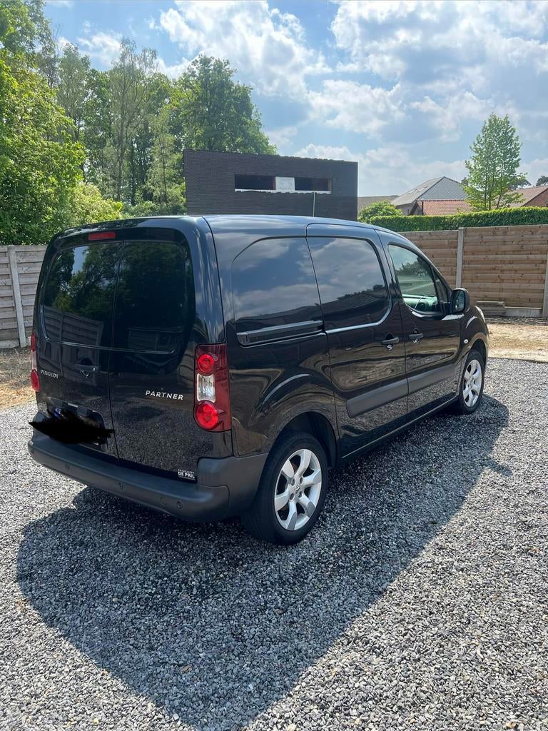 Peugeot partner, Auto's, Zwart, Particulier, Te koop, Schuifdeur