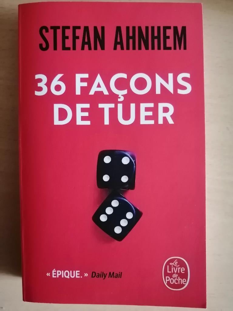 36 Façons de tuer de Stefan Ahnhem, Livres, Thrillers, Enlèvement ou Envoi