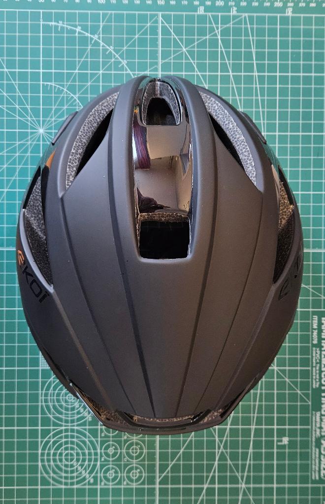 Casque EKOI AR13 Evo Black mat 58-61 cm (L), Enlèvement ou Envoi, Comme neuf, L, Ekoi