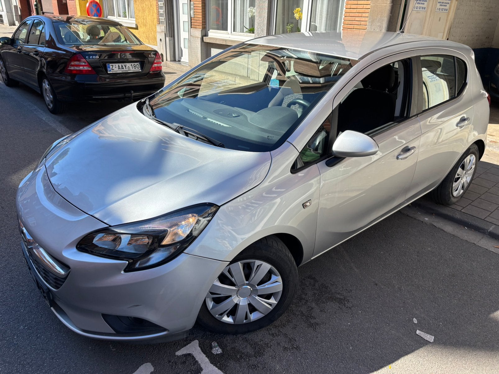 Opel CORSA 1.4 essence 2016, Autos, Argent ou Gris, Achat, Euro 6, Entreprise