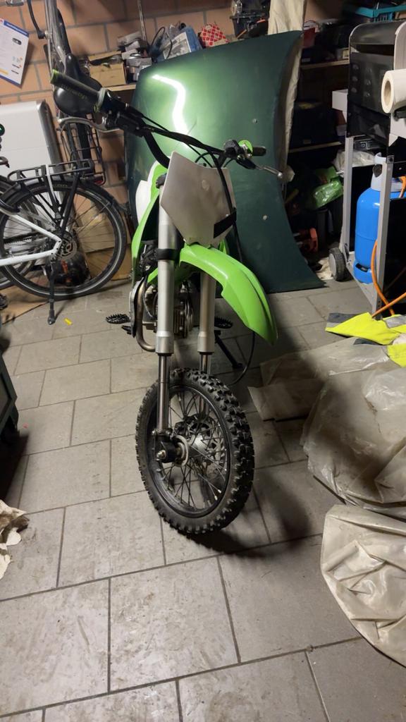 Pitbike 140cc, Ophalen, Zo goed als nieuw