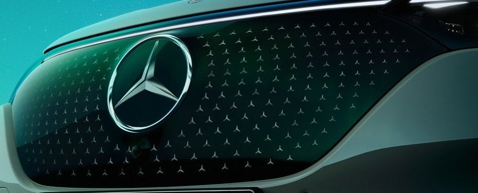 Grill Mercedes EQE SUV splinternieuw, Auto-onderdelen, Voor, Mercedes-Benz, Nieuw, Ophalen of Verzenden