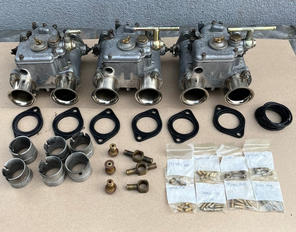 3 Weber 40 DCOE 18 Made in Italy – Triple carburateurs, Autos : Pièces & Accessoires, Moteurs & Accessoires, Alfa Romeo, Fiat