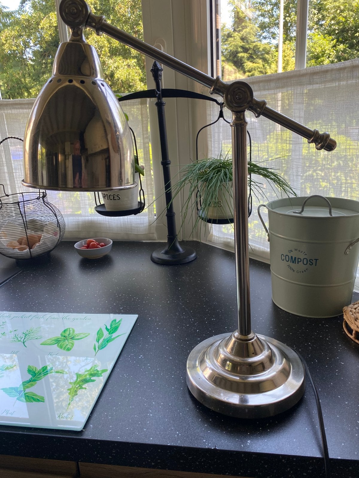 Bureau lamp, Ophalen, Zo goed als nieuw, Bureaulamp, Verstelbaar