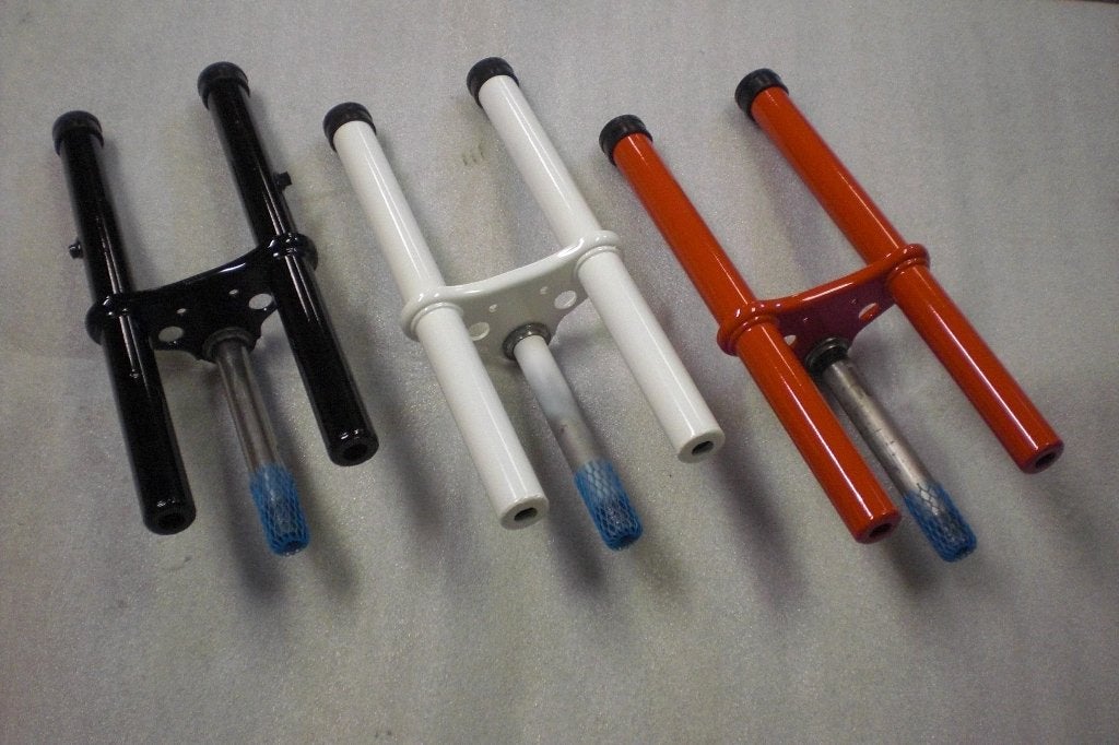 Honda PX 50 vorkdeel gelakt, Vélos & Vélomoteurs, Envoi, Comme neuf, Autres types, Honda