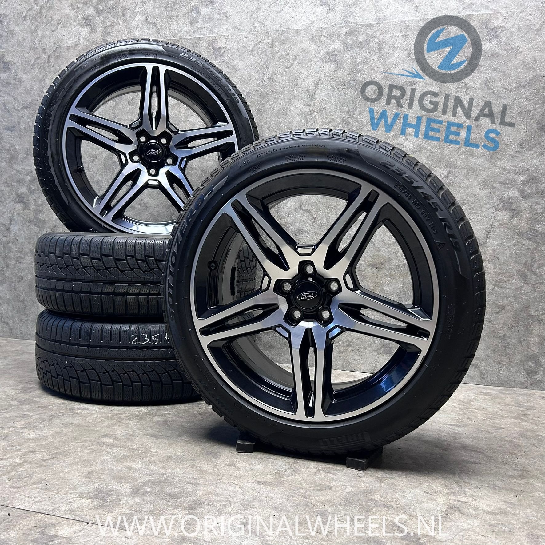 19 inch originele velgen + winterbanden Ford Kuga MK2, Auto-onderdelen, 19 inch, Gebruikt, -, -