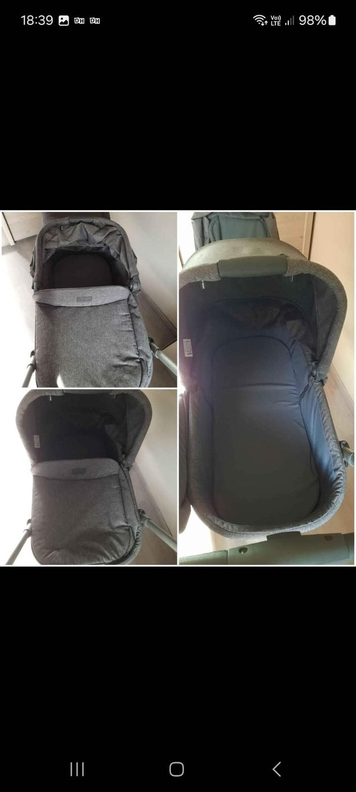 Landeau, ABC DESIGN dubbele kinderwagen voor tweelingen, Duowagen, Zo goed als nieuw, Ophalen, Kinderwagen
