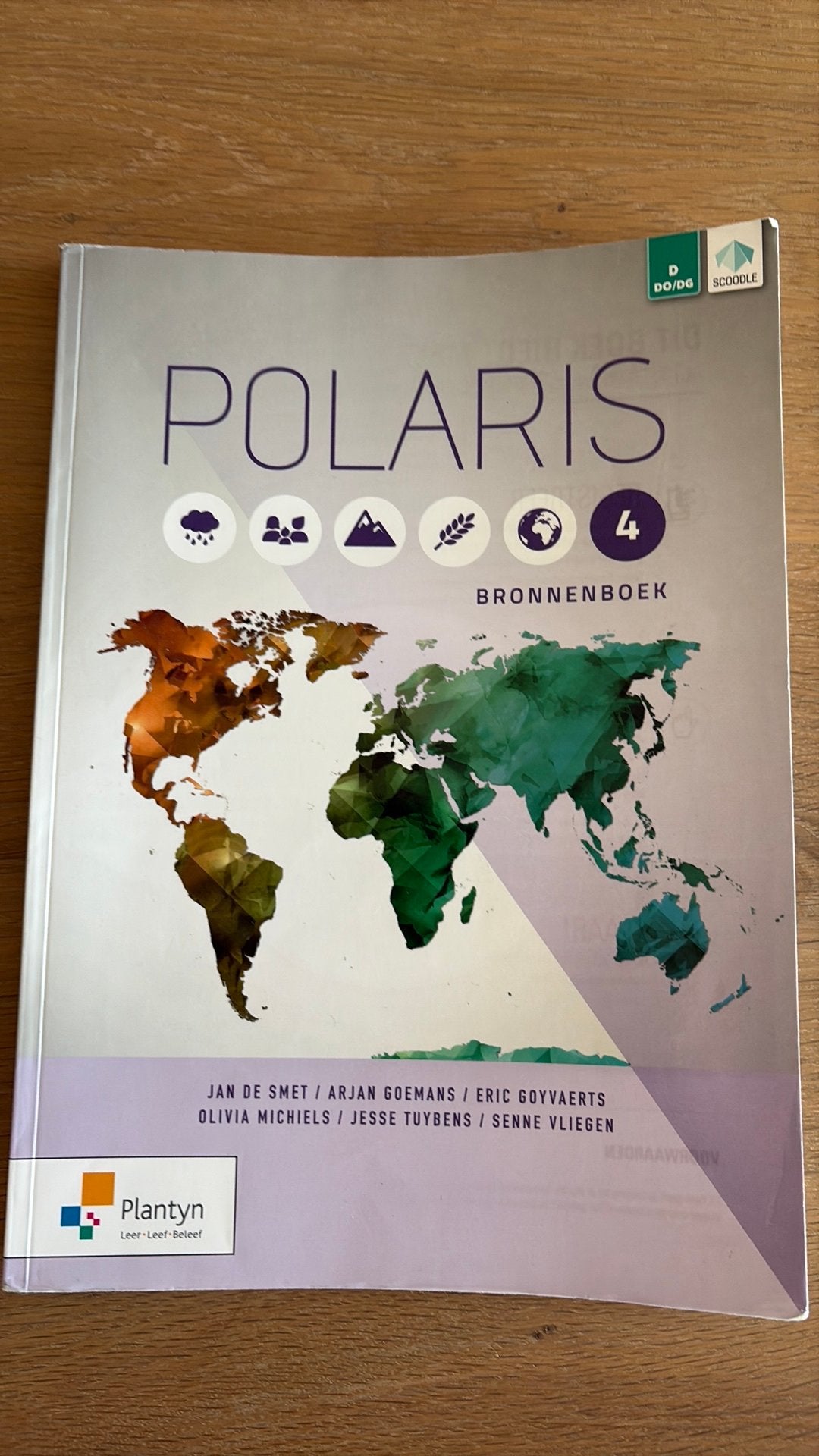 Polaris 4 bronnenboek, Boeken, Schoolboeken, Ophalen, Gelezen, ASO, Aardrijkskunde