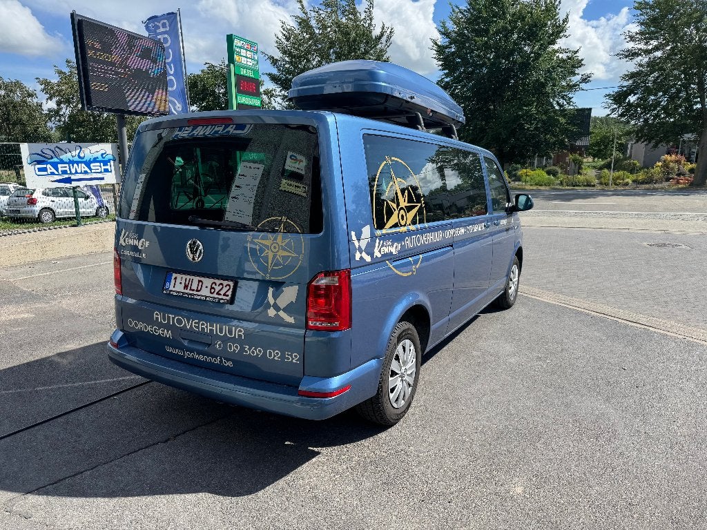 VW Caravelle 9 zit 2019 195000km 19500€ + btw, Auto's, Voorwielaandrijving, 75 kW, 4 cilinders, Blauw