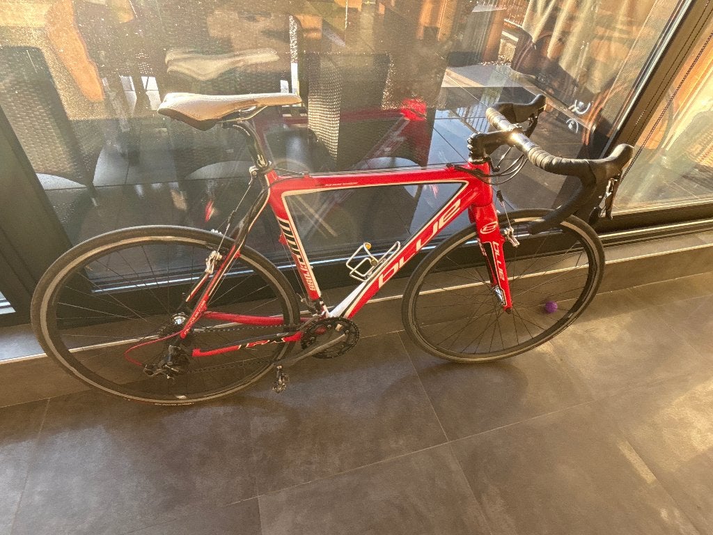 Fiets, Enlèvement, Utilisé, Frein sur jante, Blue