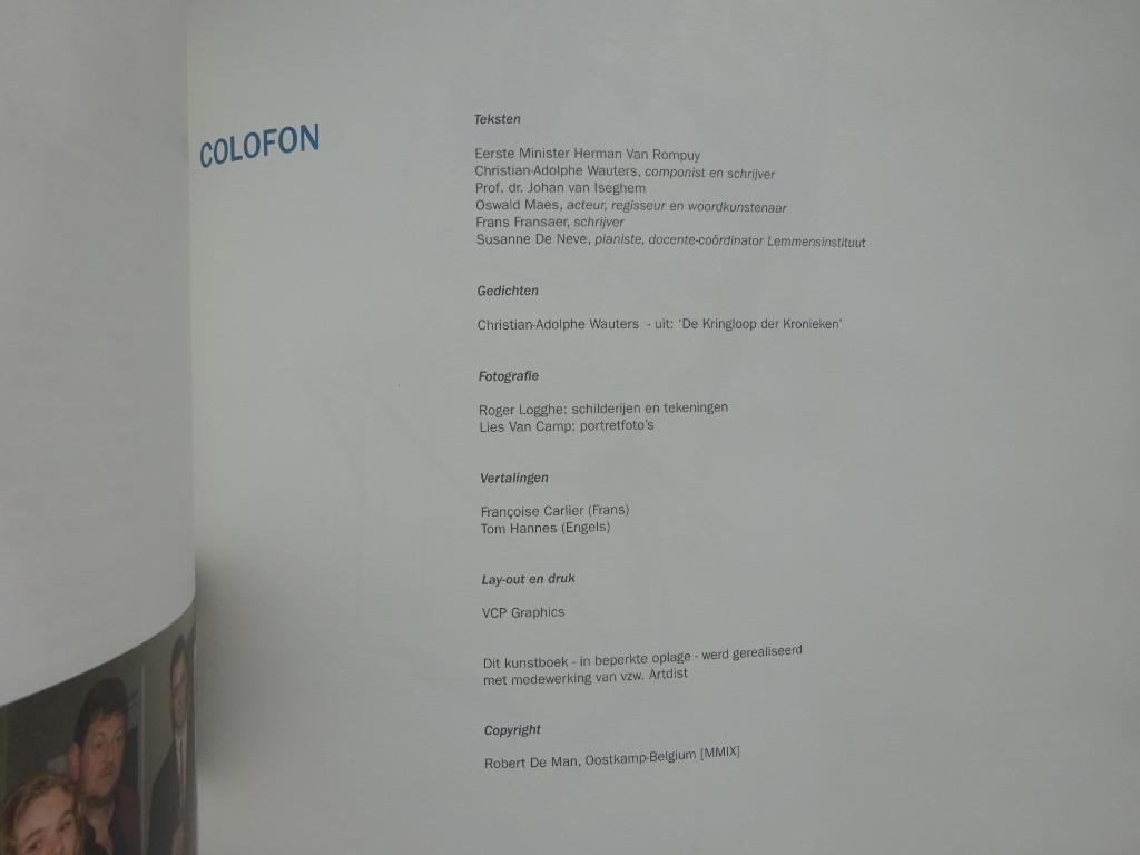 Robert De Man, monografie, 2008, Ophalen of Verzenden, Zo goed als nieuw, Schilder- en Tekenkunst