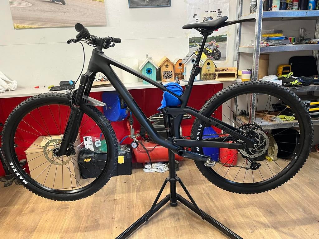 Cube Stereo Carbon, Fietsen en Brommers, Ophalen, Zo goed als nieuw