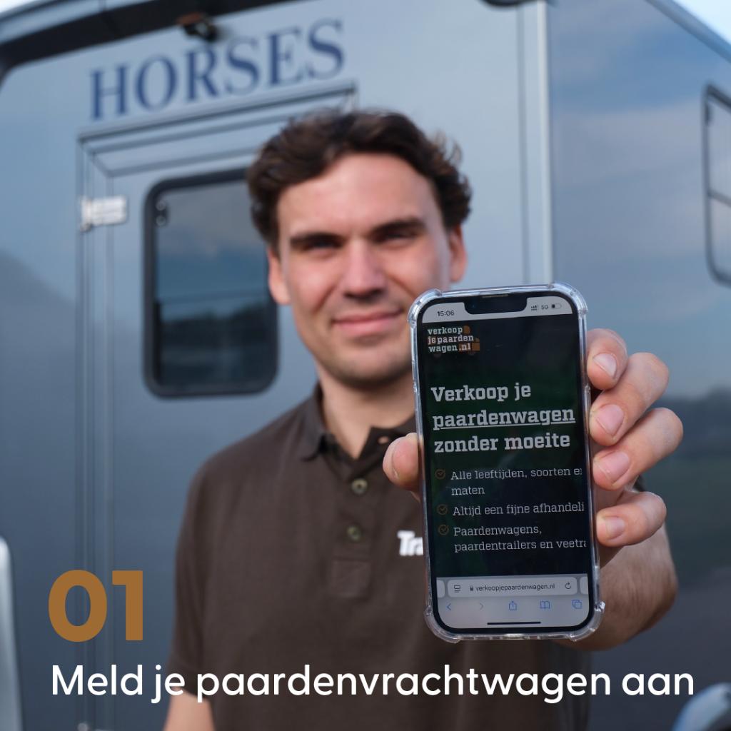 Wij kopen paardencamionettes ! (Heel België), Ophalen, Gebruikt