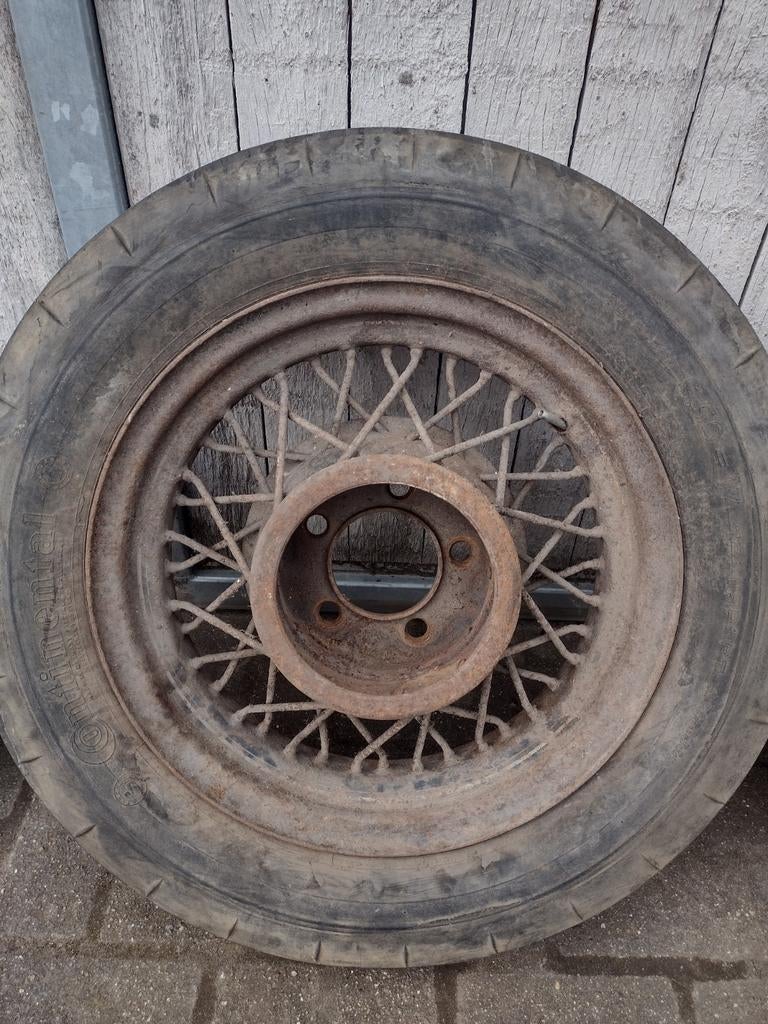 17" wire wheels, Ophalen