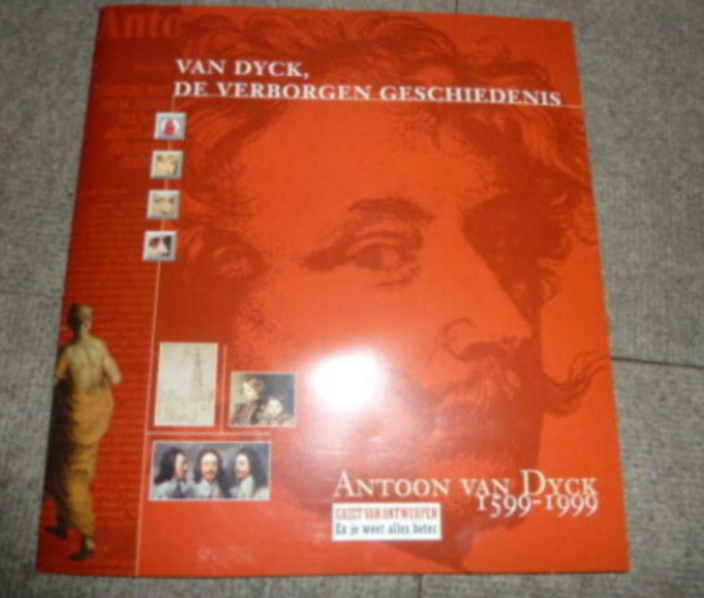 documentatie map / boek VAN DYCK , DE VERBORGEN GESCHIEDENIS, Antiek en Kunst, Ophalen of Verzenden