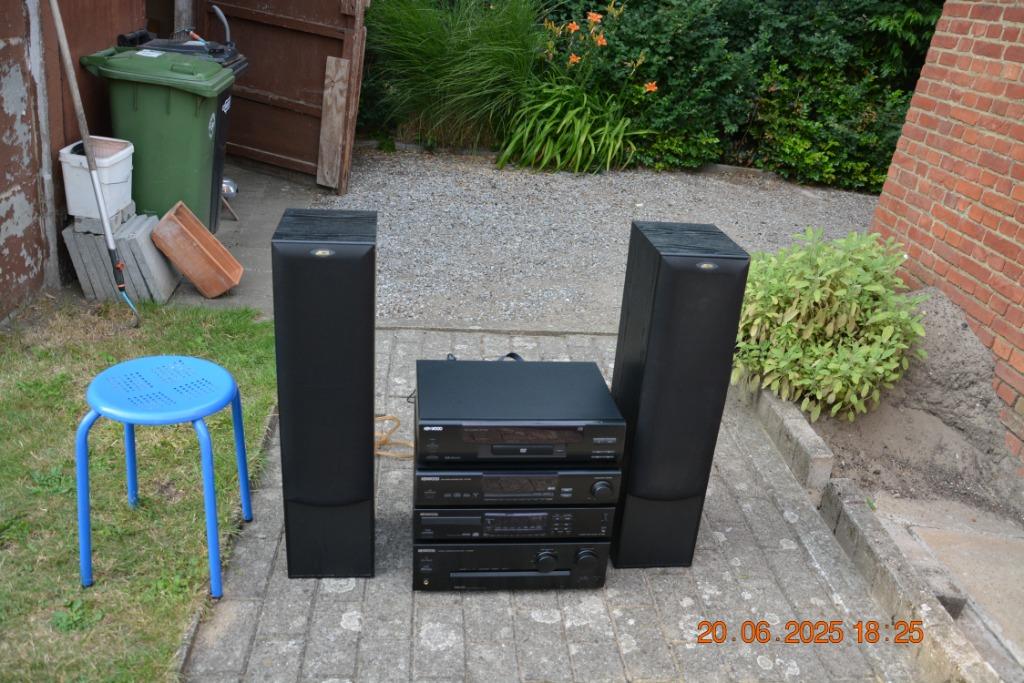 Stereketen kenwood met 4 losse en stapelbare elementen, Audio, Tv en Foto, Stereoketens, Tuner of Radio, Losse componenten, Zo goed als nieuw